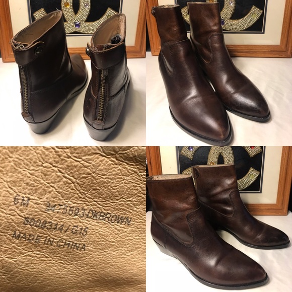 🌟 Frye women’s leather booties - Picture 2 of 2